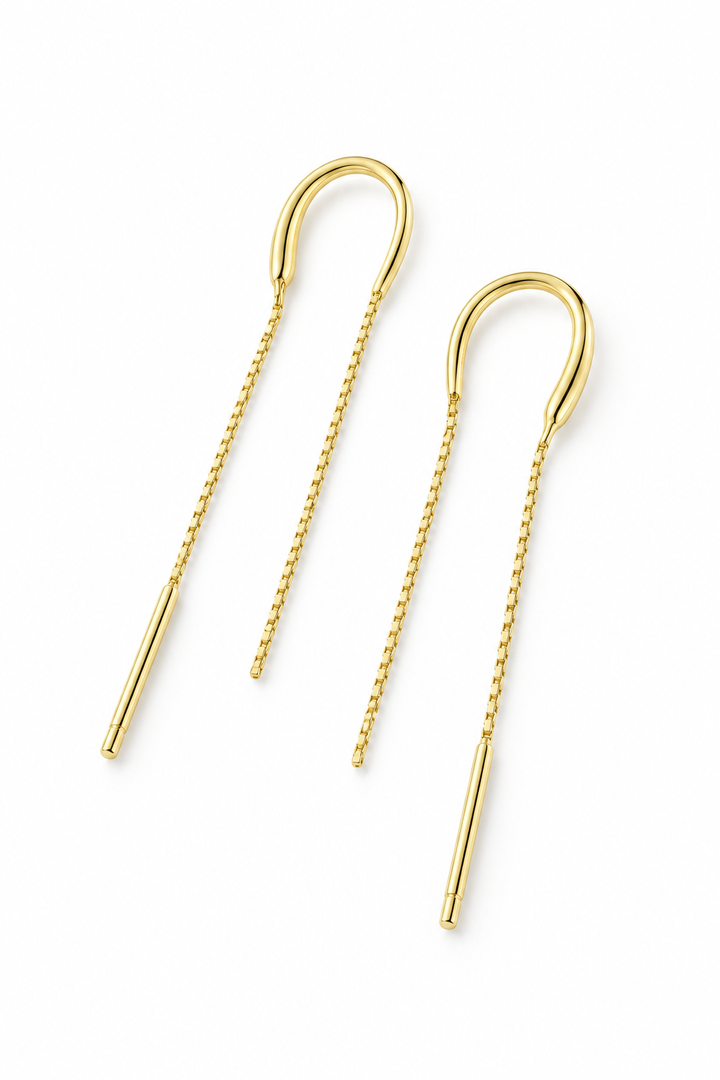 Andcopenhagen Jewelry Øreringe i 18 karat guldbelagt 925 sterlingsølv - Houston