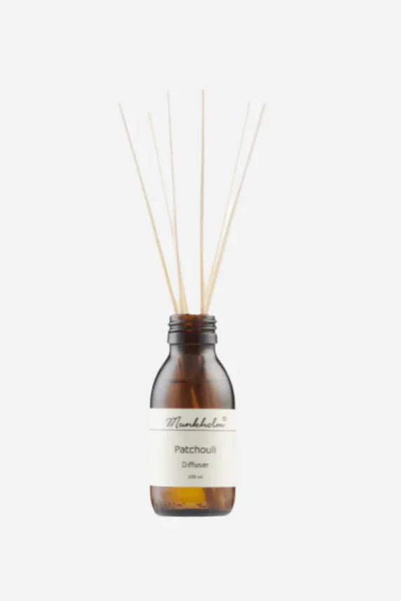 Duftpinde/diffuser - Patchouli - 100 ml. - Munkholm sss - Stilkompagniet.dk