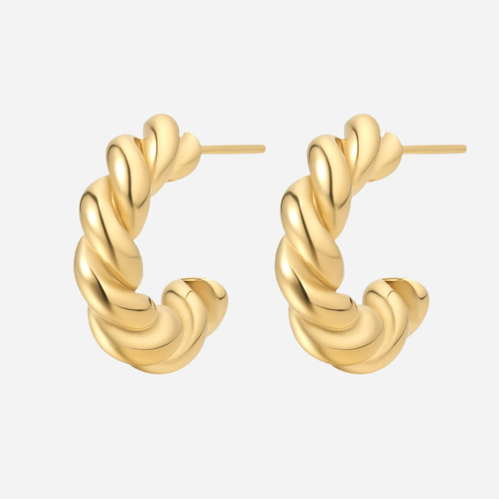 Andcopenhagen - Øreringe - 18 karat guldbelagt - Mila - Stilkompagniet.dk