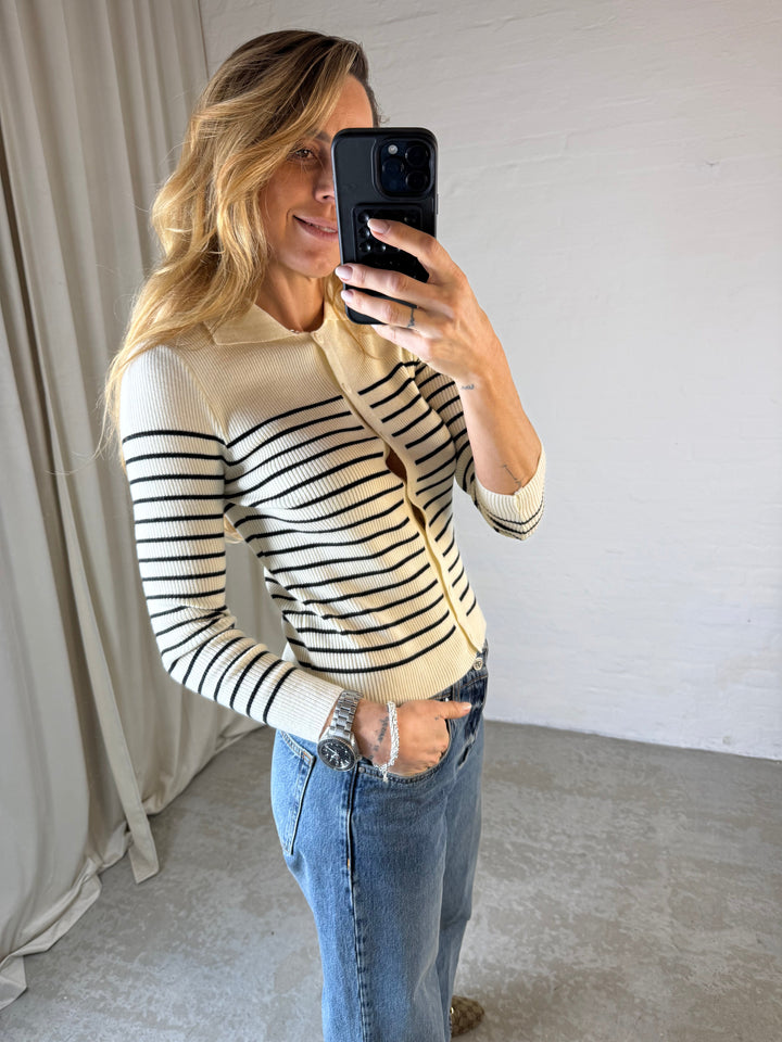 Sassy Copenhagen - Cardigan - Creme - Alma