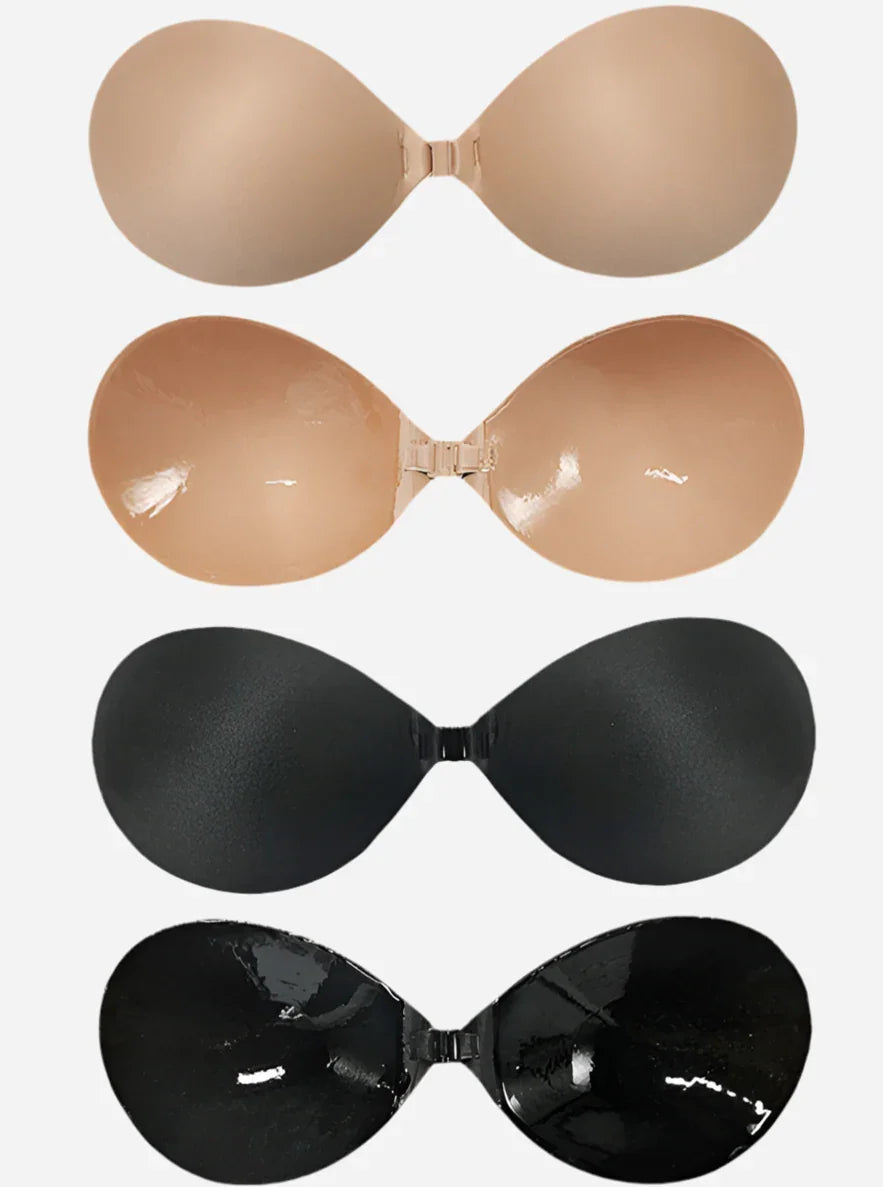 Sassy Copenhagen - Enyas Stropløs BH - Stick on Nipple covers sss - Stilkompagniet.dk