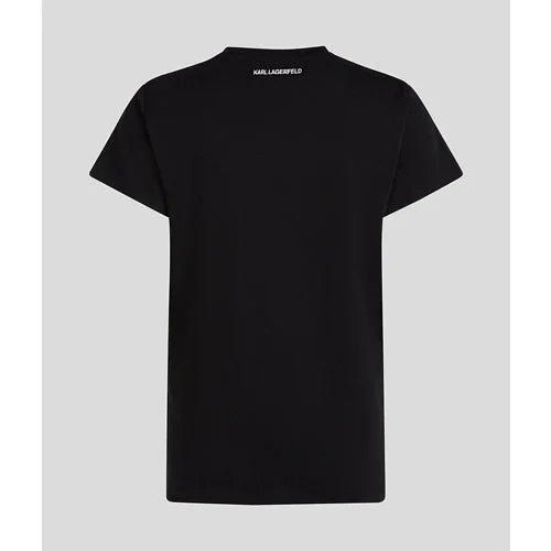 Karl Lagerfeld - T-shirt - Sort - Essential - Stilkompagniet.dk