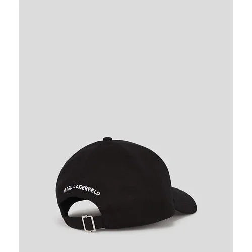 Karl Lagerfeld - Kasket - Sort - Essential cap - Stilkompagniet.dk