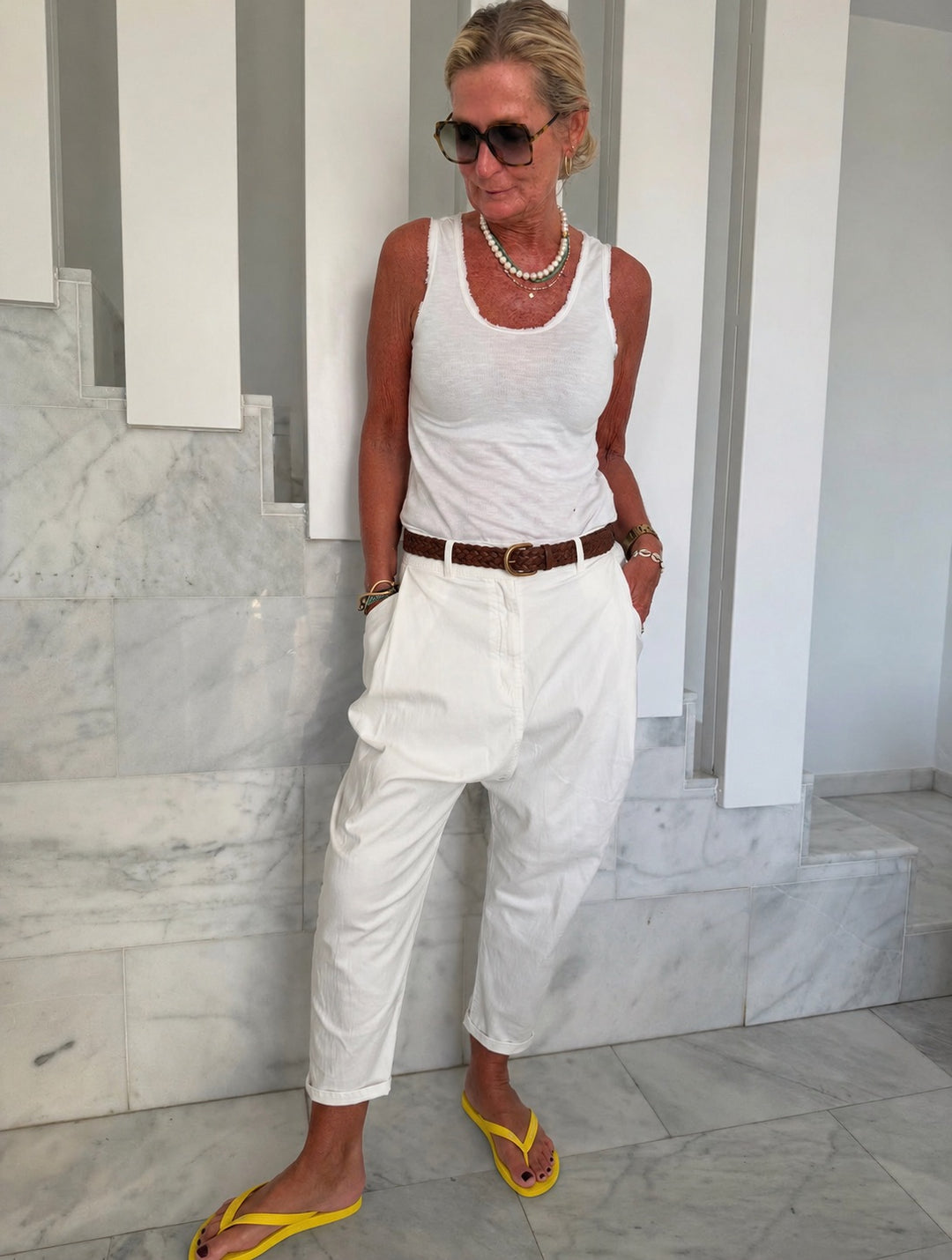 Cabana Living - Jeans - Hvid - Rinnas 2001