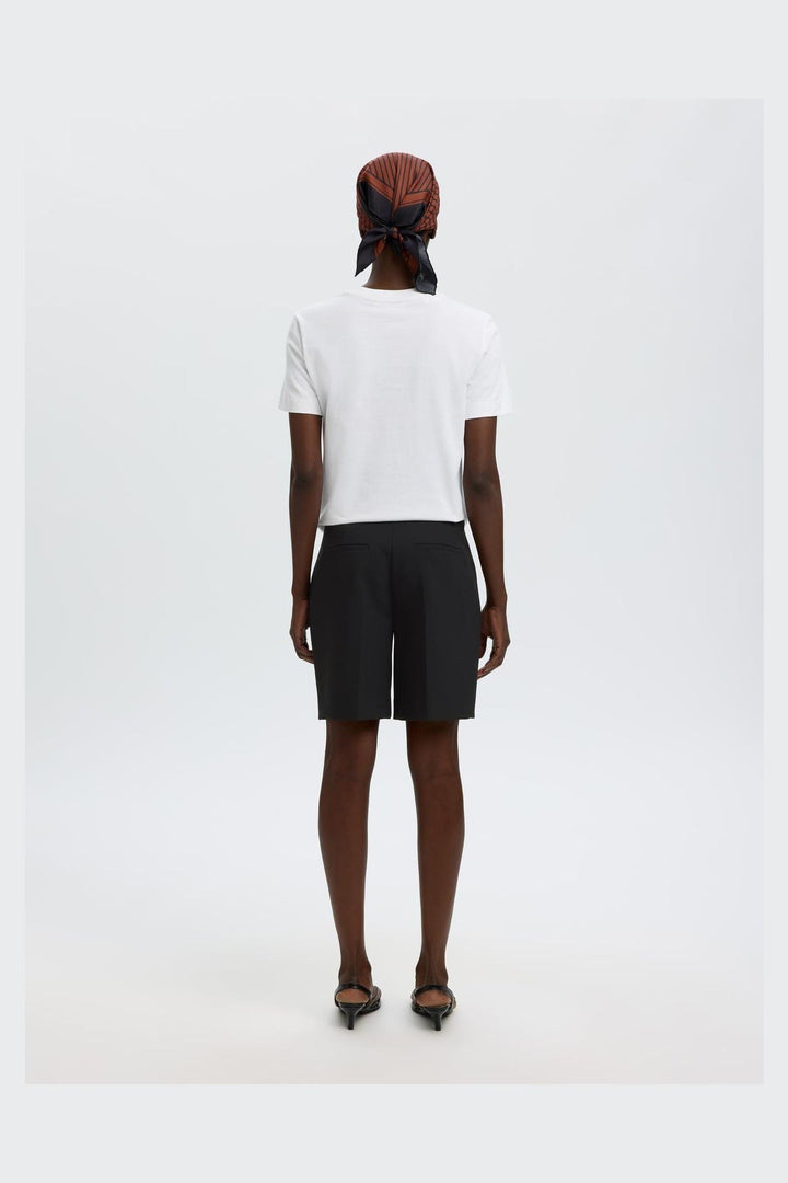 Selected Femme - Bermuda Shorts - Sort - Rita