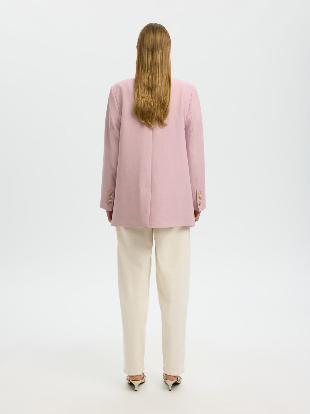Selected Femme - Blazer - Bleached Mauve - Rita