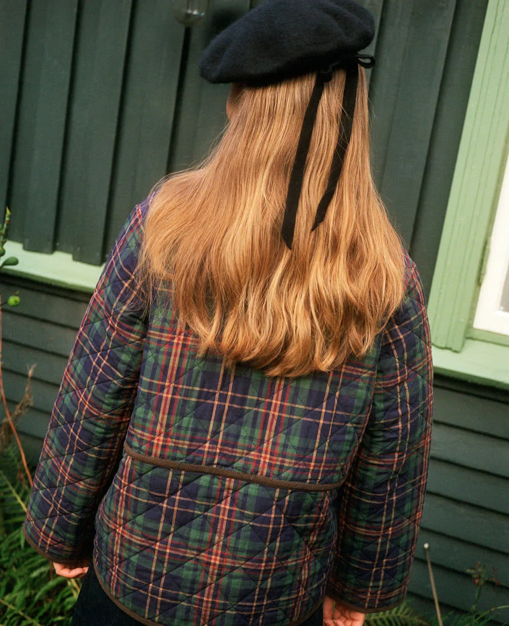 Sissel Edelbo - Jakke - Green Checks - Adriane
