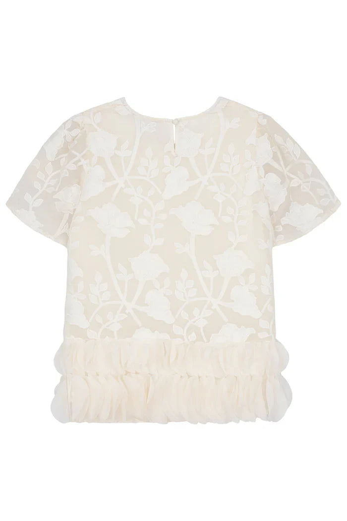 Hunkøn - Hunkøn - Tshirt - Cream - Aiko