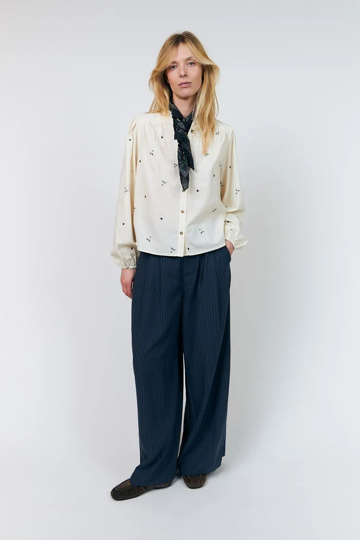 Lollys Laundry - Skjorte - Flower Print - Alessandrall