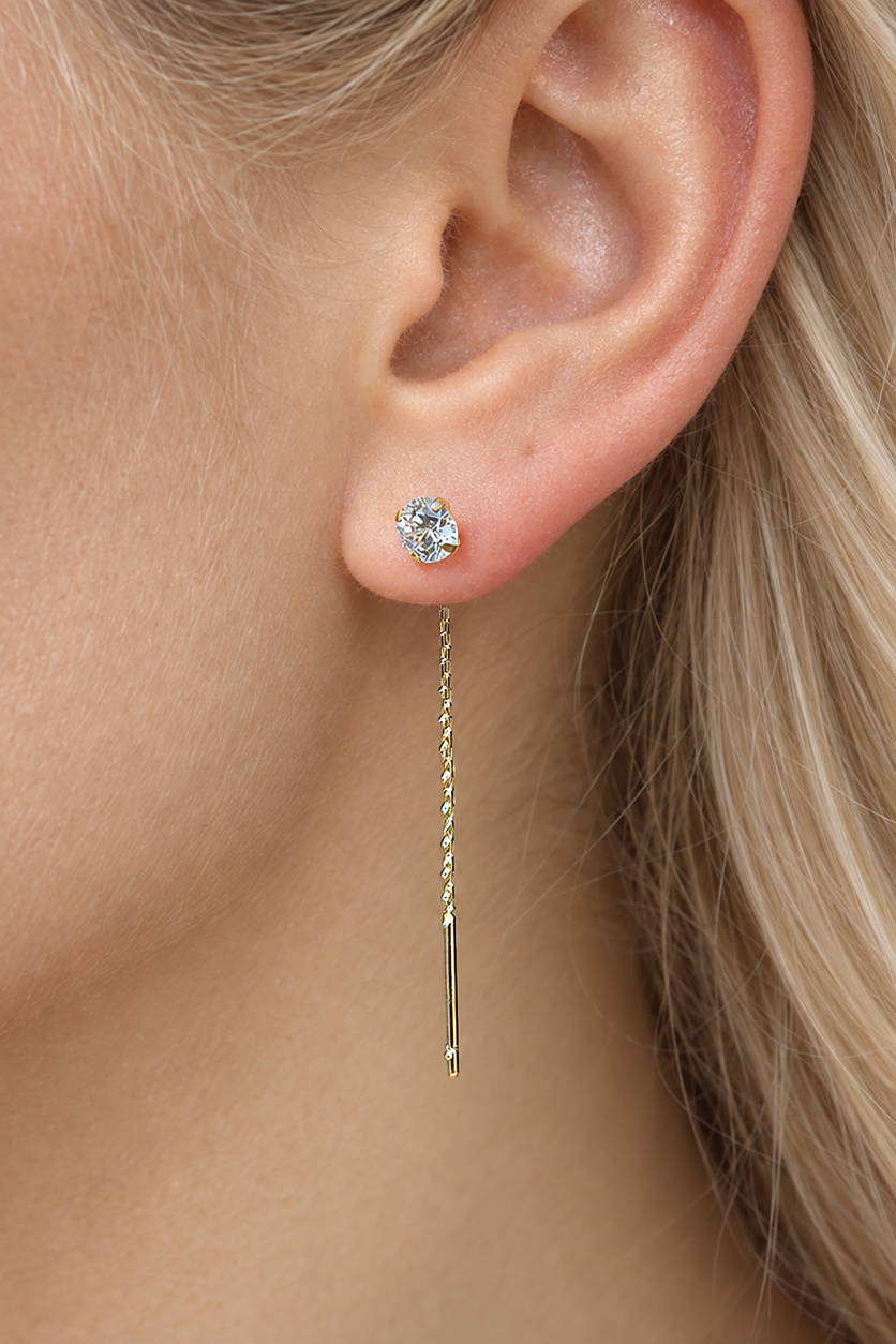 Andcopenhagen Jewelry - Øreringe - 18 karat guldbelagt 925 sterlingsølv - Phoenix