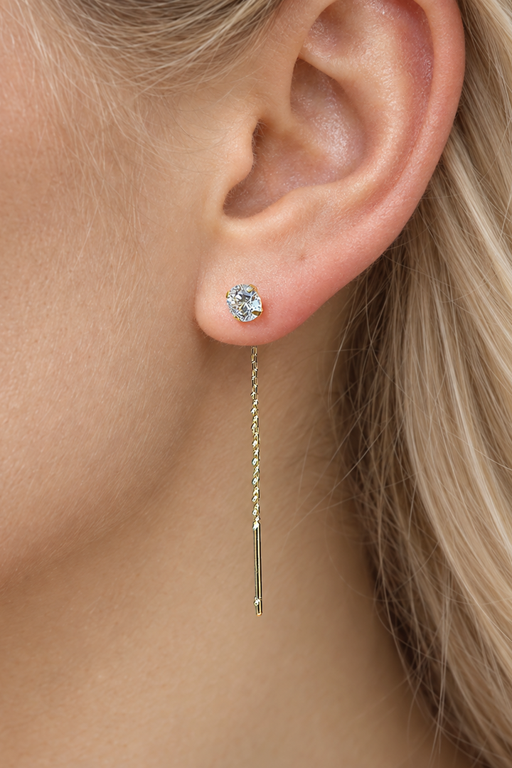 Andcopenhagen Jewelry - Øreringe - 18 karat guldbelagt 925 sterlingsølv - Phoenix