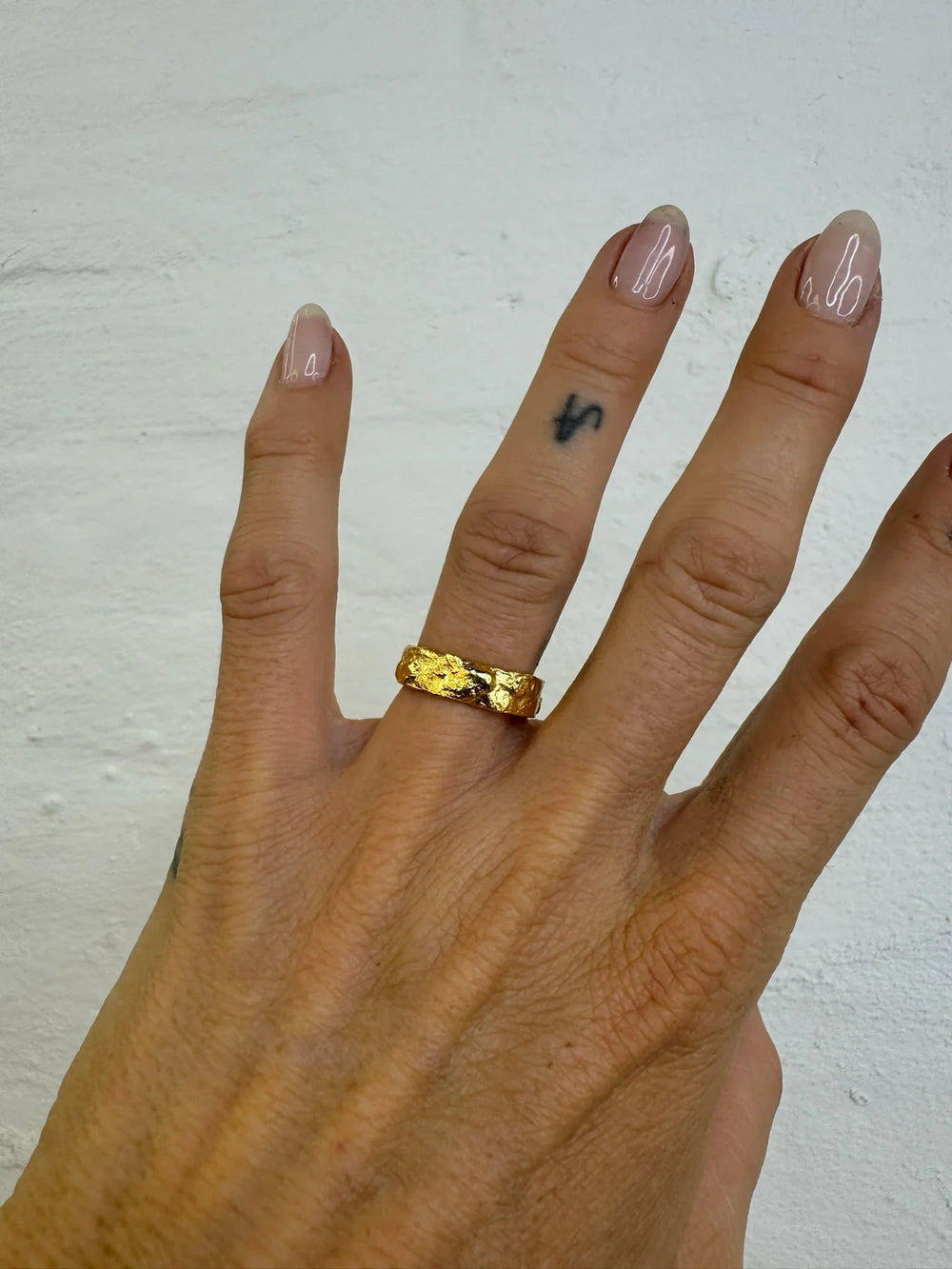 Andcopenhagen - Ring - 18 karat guldbelagt 925 sterlingsølv - Karla - Stilkompagniet.dk