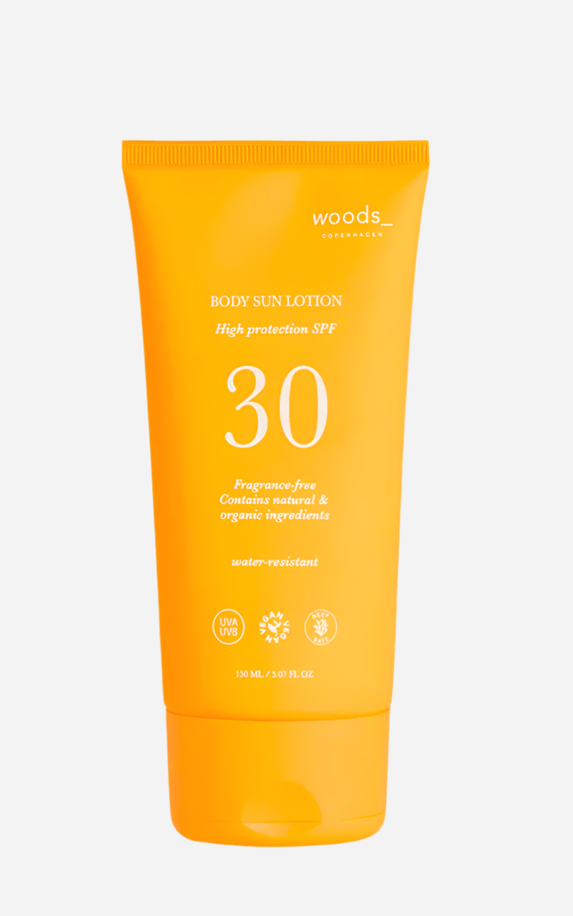 WOODS - Sun Lotion -  Body 30 SPF - Vegan - 150ml - sss