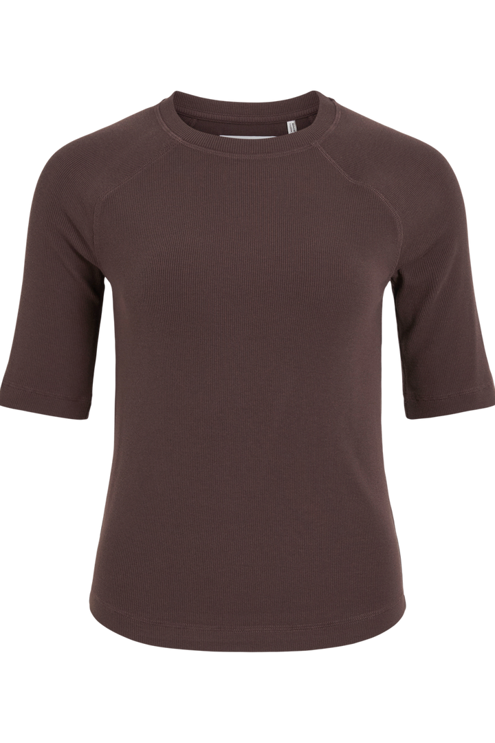 Rouge Edit - T-shirt - Seal Brown - Rouhelena Mae