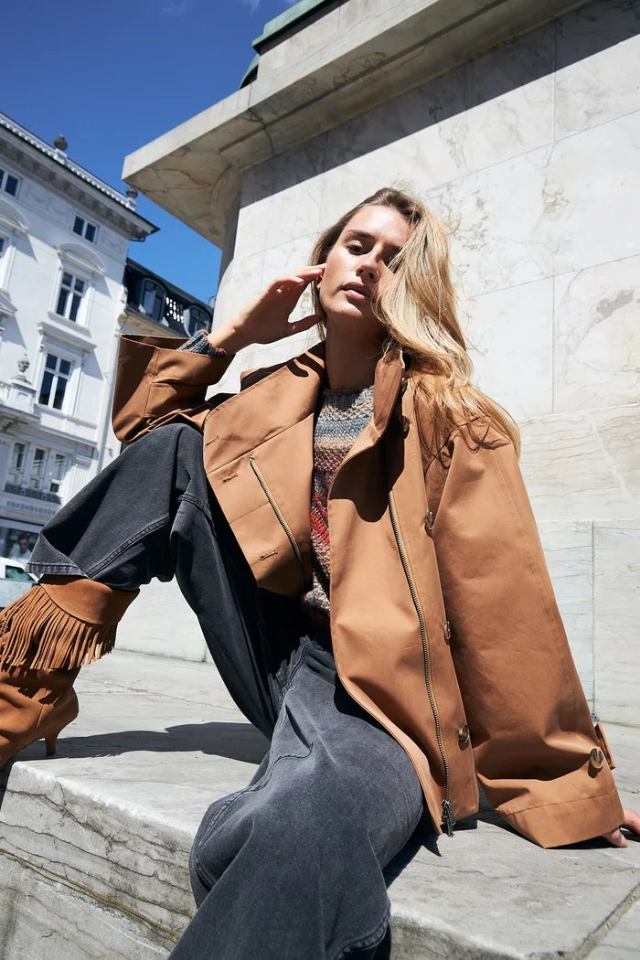 Lollys Laundry - Jakke - 54 Rust - BulgariaLL, billede 5