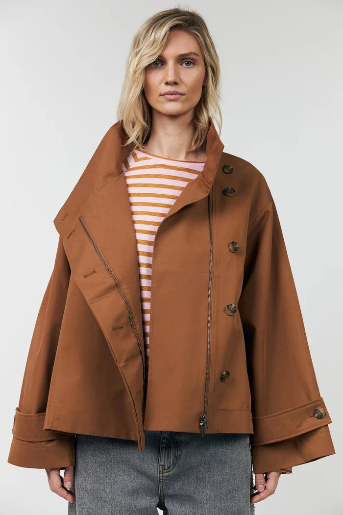 Lollys Laundry - Jakke - 54 Rust - BulgariaLL, billede 4