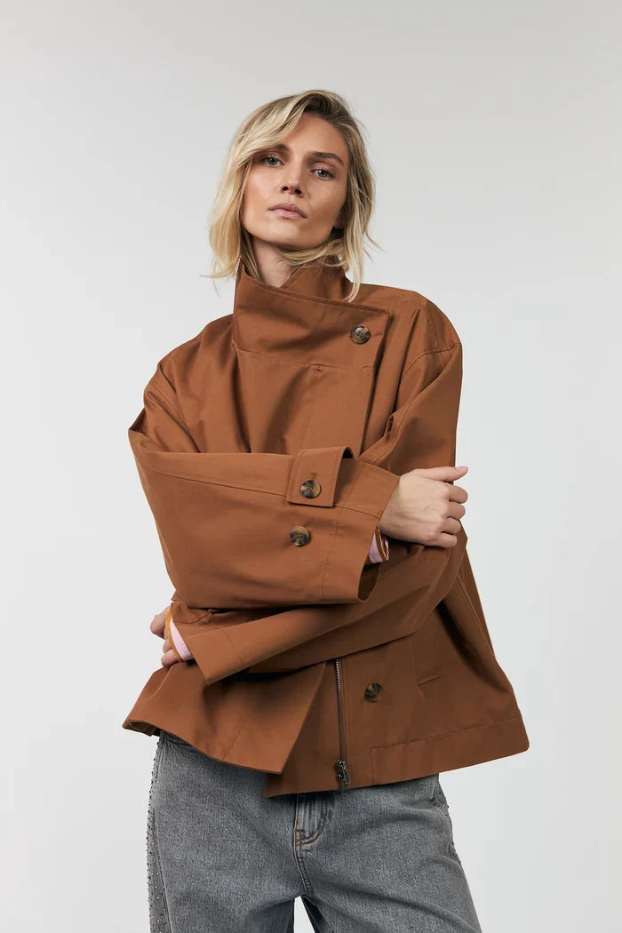Lollys Laundry - Jakke - 54 Rust - BulgariaLL, billede 2
