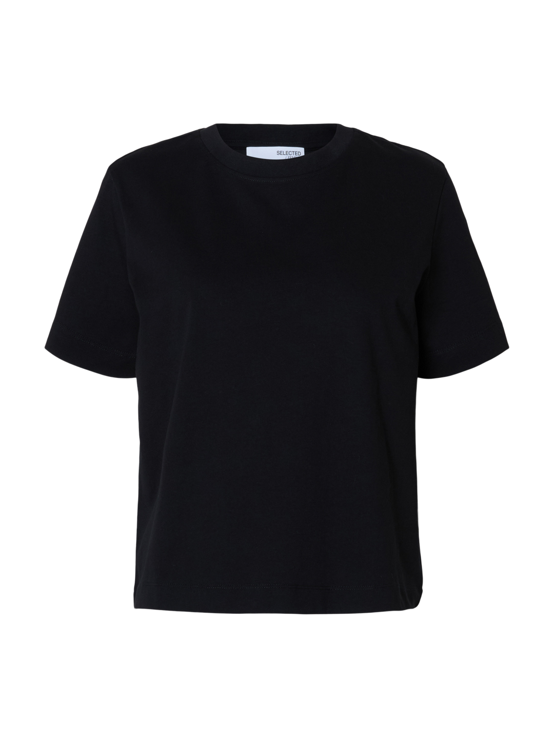 Sort boxy sort tshirt- Selected Femme Essential