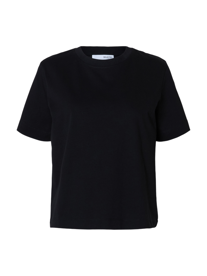 Sort boxy sort tshirt- Selected Femme Essential