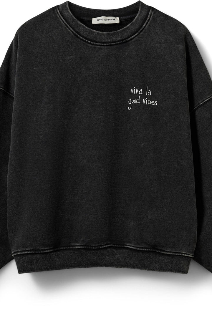Sofie Schnoor Women - Sweatshirt - Washed Black - Parossw