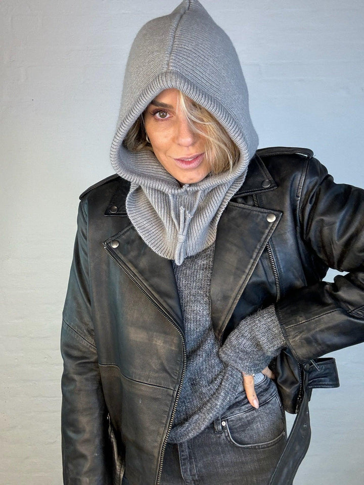 Sassy Copenhagen - Balaclava - Hue - Grey - Mitzy (PREORDER) - Stilkompagniet.dk
