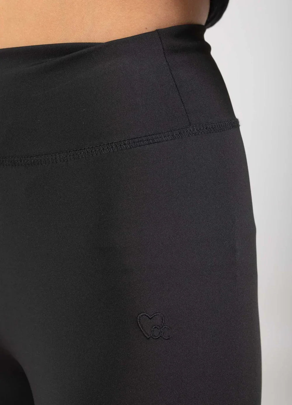 CC HEART - Leggings - Sort - Heart - Stilkompagniet.dk