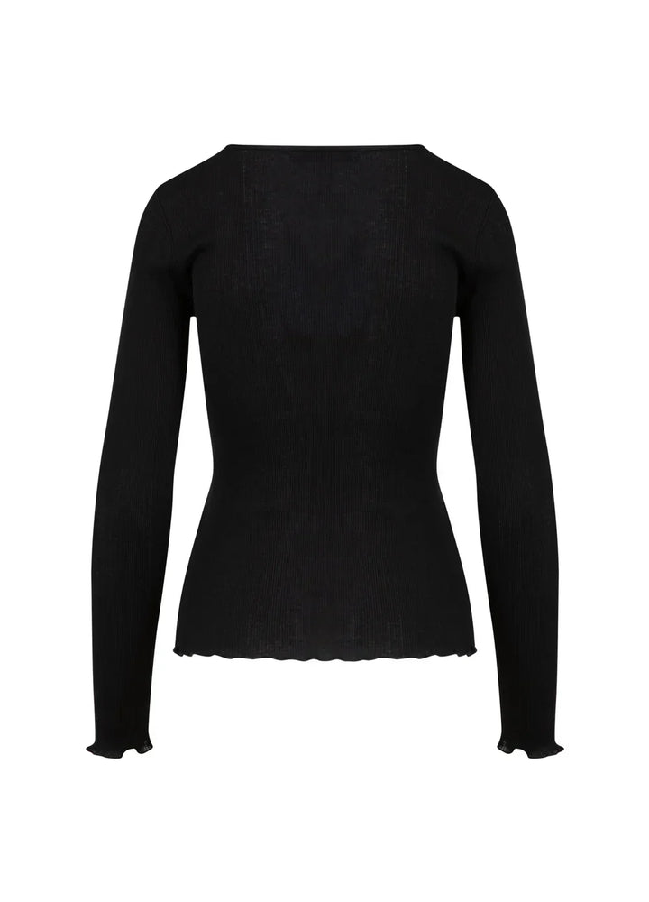 CC Heart - Bluse - Silke Sort - Poppy
