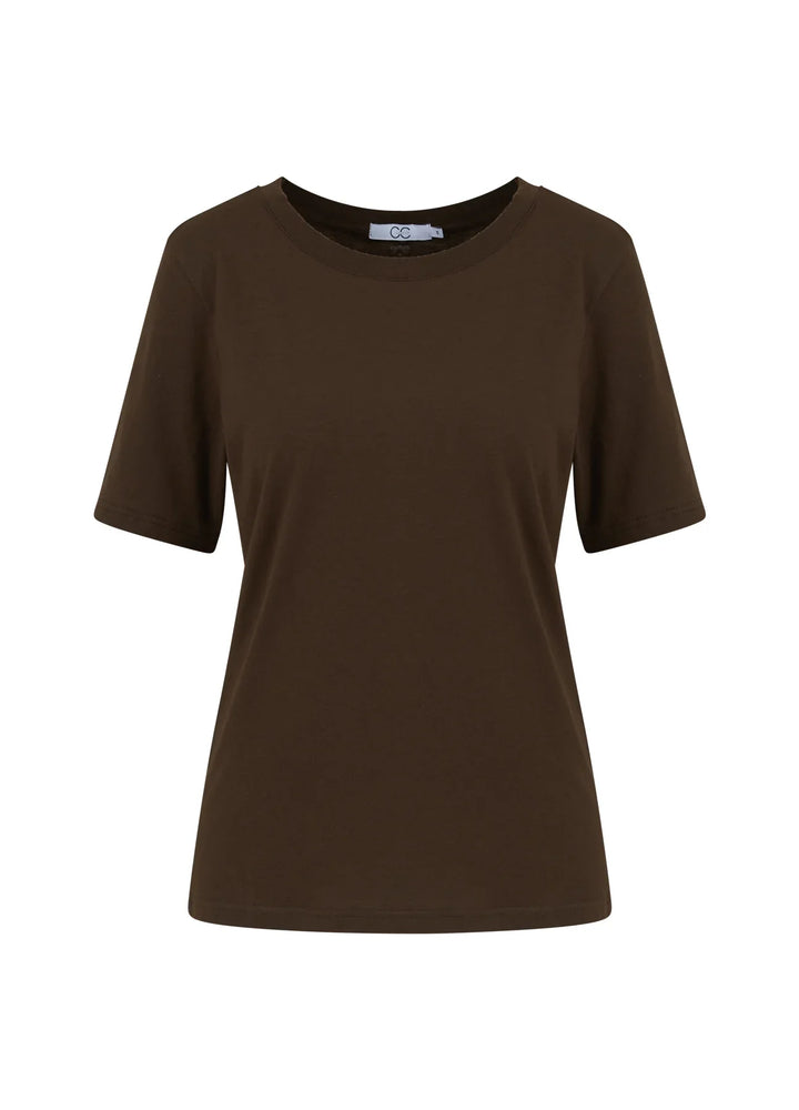 CC Heart - T-shirt - Chocolate Nut - Basic regular