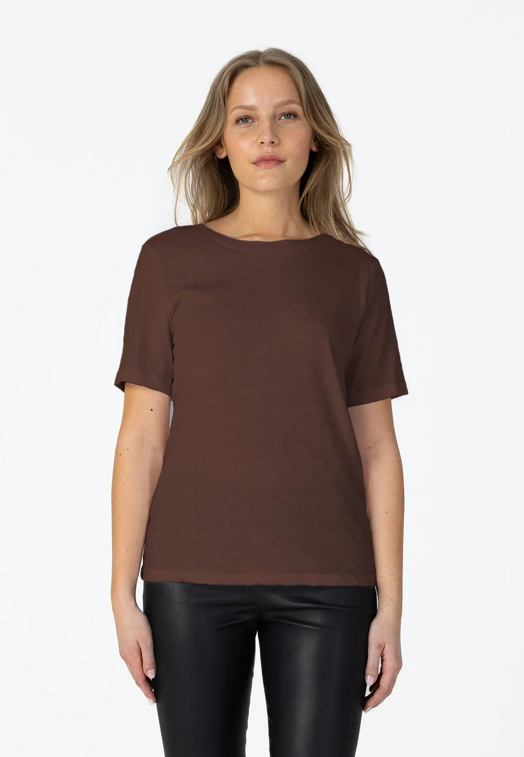 CC Heart - T-shirt - Chocolate Nut - Basic regular