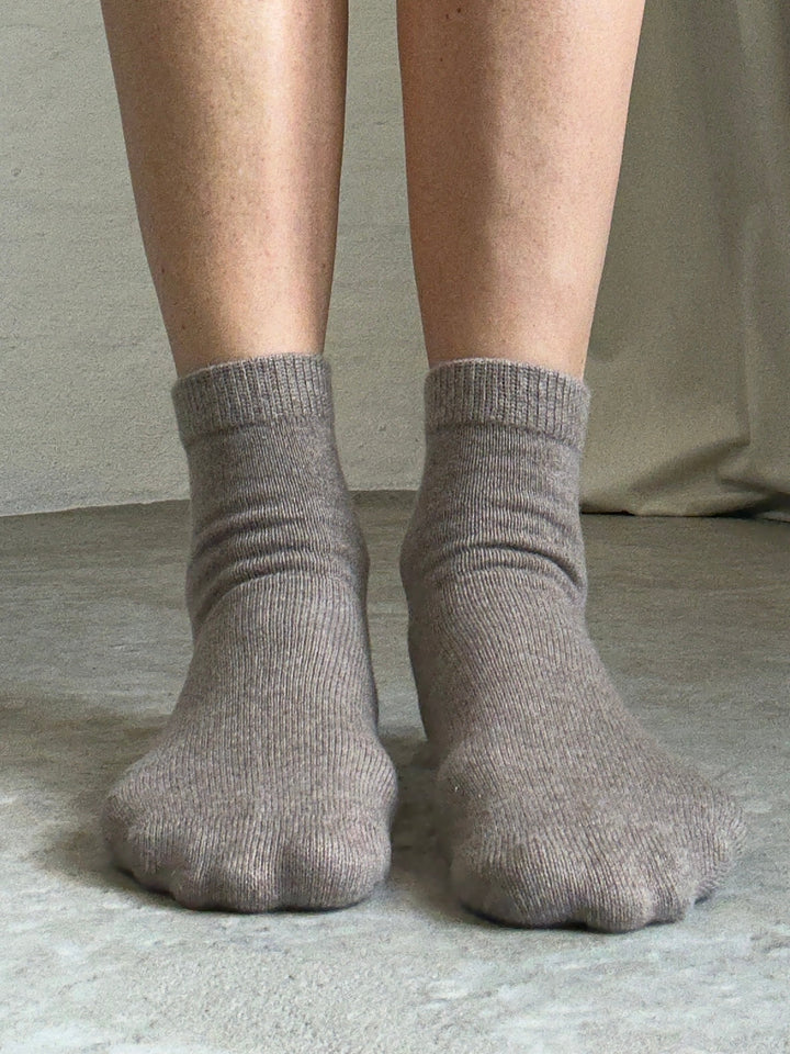 Andcopenhagen Basics - Sokker 100% Cashmere - Brun - Renee