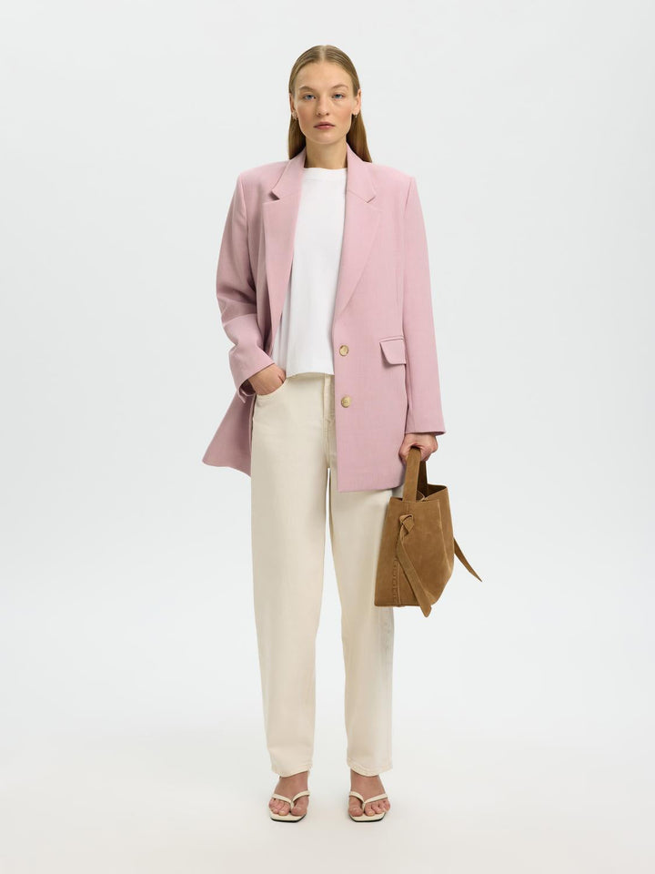 Selected Femme - Blazer - Bleached Mauve - Rita