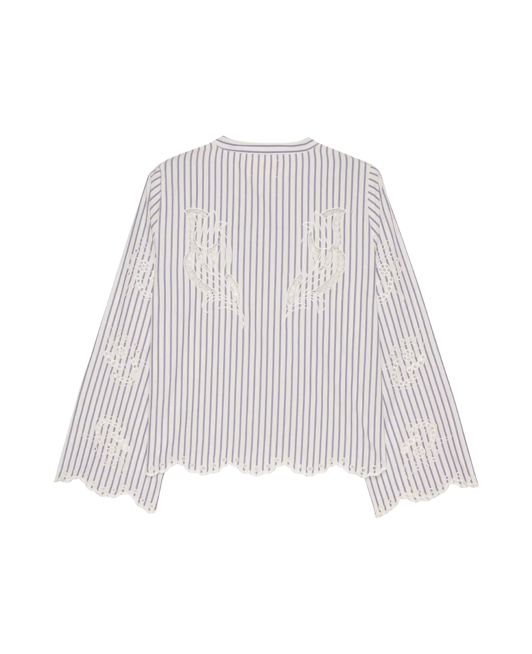 Sissel Edelbo - Skjorte - Purple Stripe - Cecilie