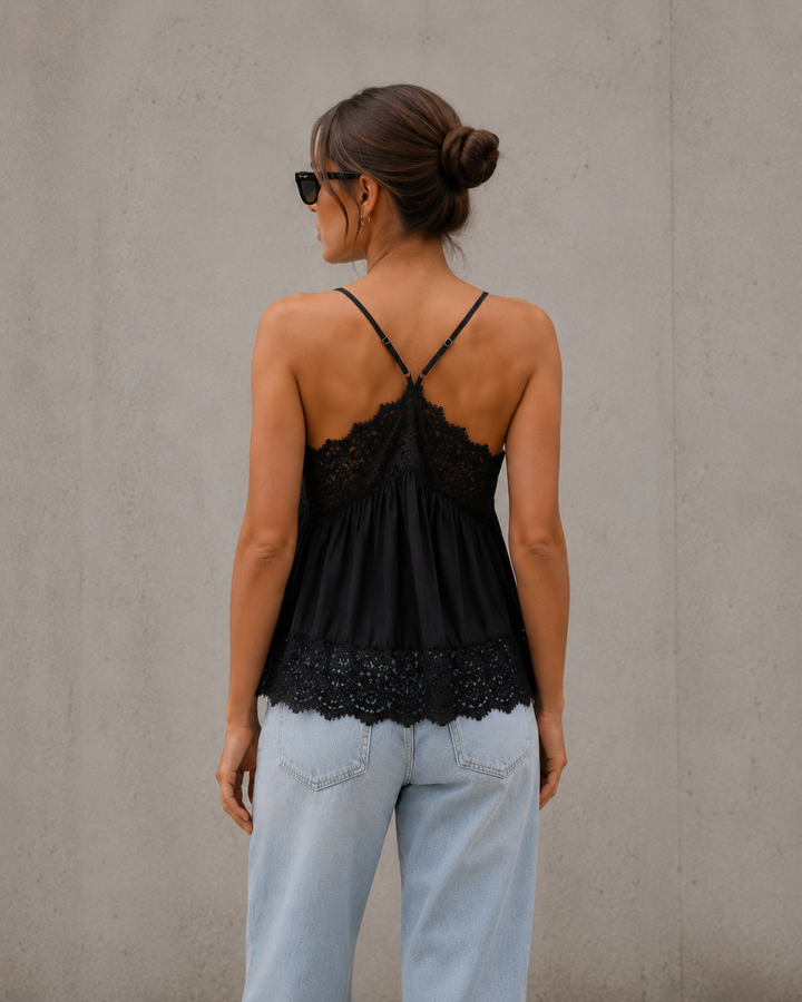 Sassy Copenhagen - Top - Sort - Elenor
