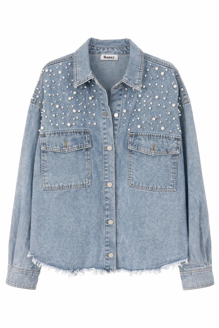 Sassy Copenhagen - Denimskjorte - Blå - Constance