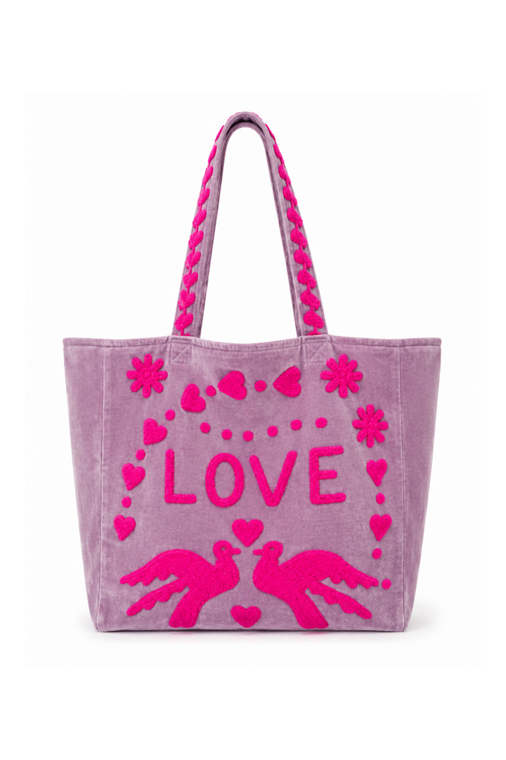 Cofur - Totebag - Lavendel/Fuchsia 05 - Velvet Love