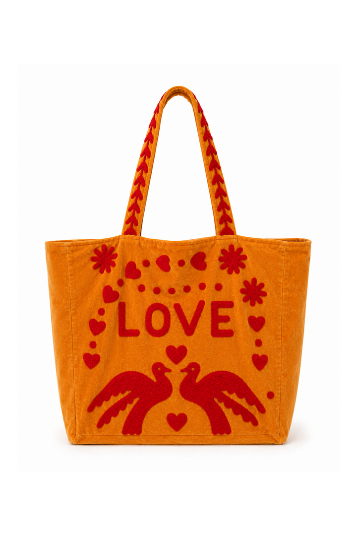 Cofur - Totebag - Rust/Rød 03 - Velvet Love