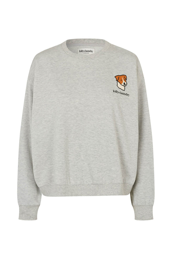 Lollys Laundry - Sweatshirt - Light Grey Melange - SydneyLL