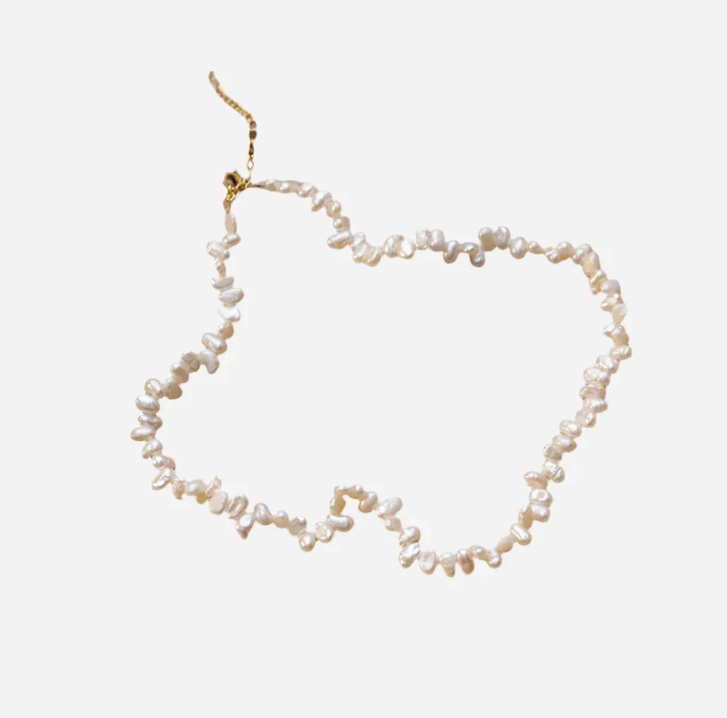 Andcopenhagen - Halskæde - Ferskvandsperler - Aura - Stilkompagniet.dk