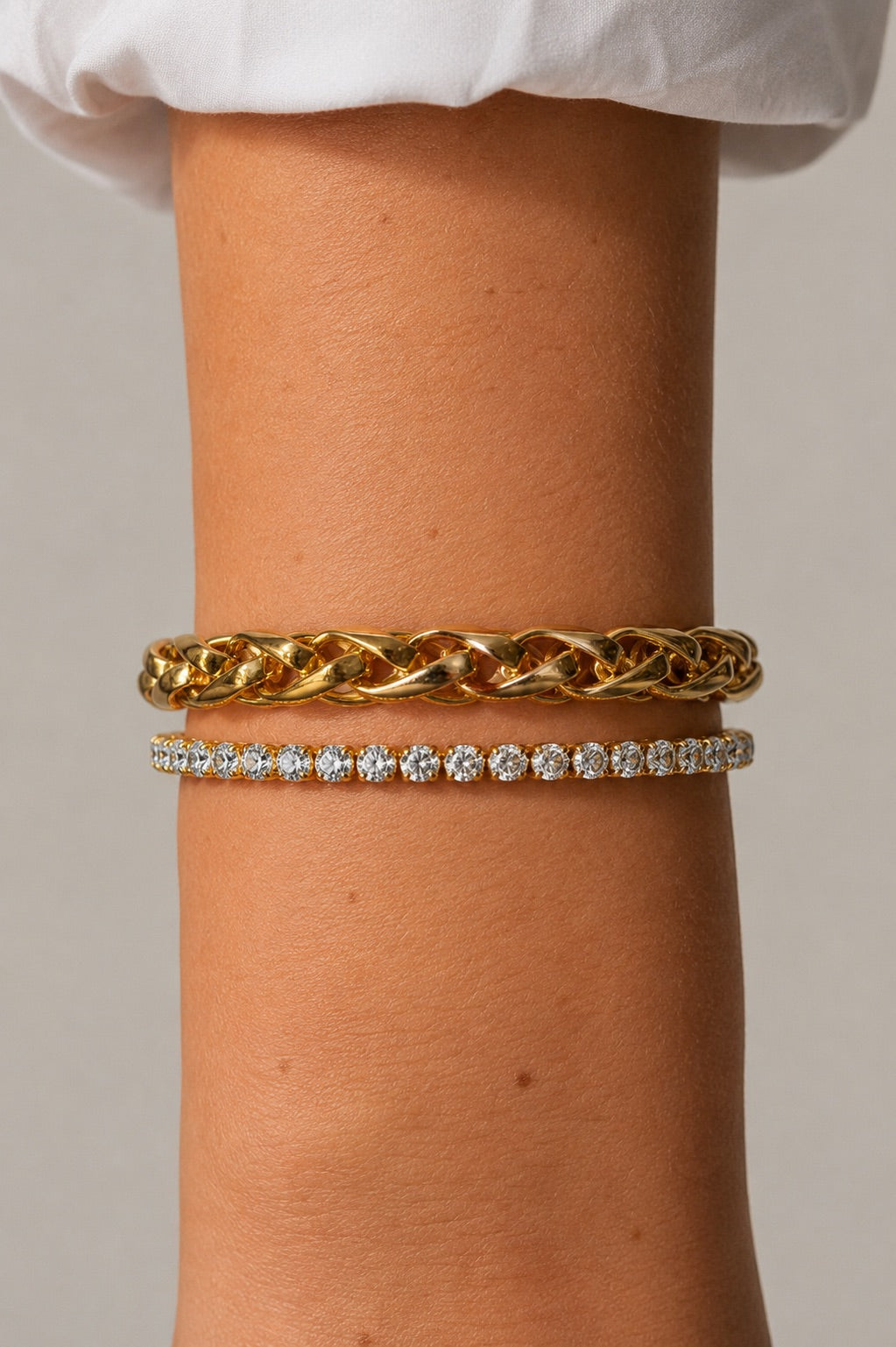 Andcopenhagen Jewelry - Armbånd - guldfarvet - Nena 4mm