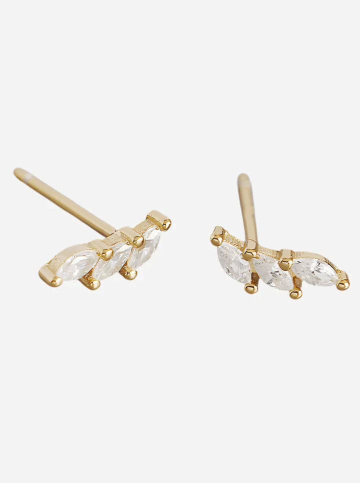 Andcopenhagen Jewelry - Øreringe - 18 karat Guldbelagt 925 sterlingsølv - Malina