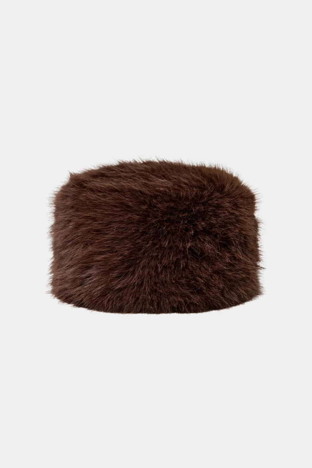 Brun hat fra Sofie Schnoor i 100 % polyester med kunstpels