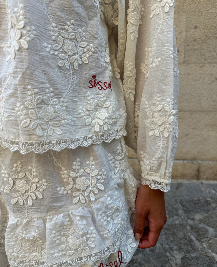 Sissel Edelbo - Top - Off White - Delphine sss