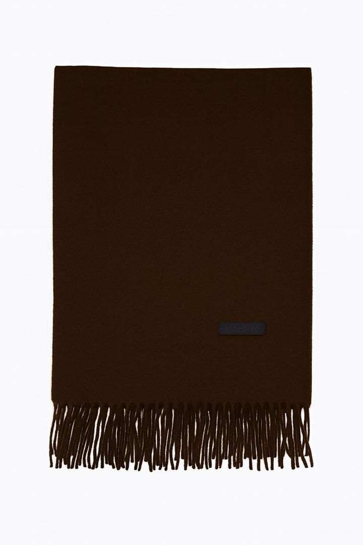 Andcopenhagen - Cashmeretørklæde - Chocolate Brown - 70% cashmere - Yana