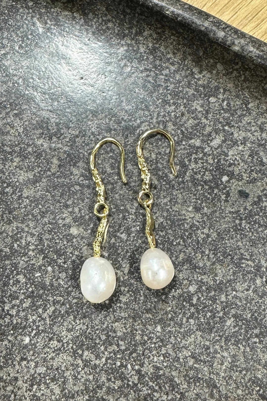 Andcopenhagen - Øreringe - 18 karat guldbelagt 925 sterlingsølv - Nella Big - Stilkompagniet.dk