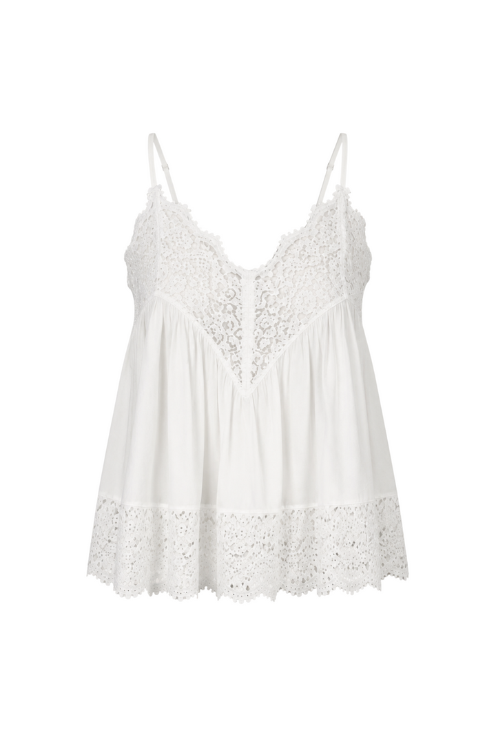 Sassy Copenhagen - Top - Hvid - Elenor