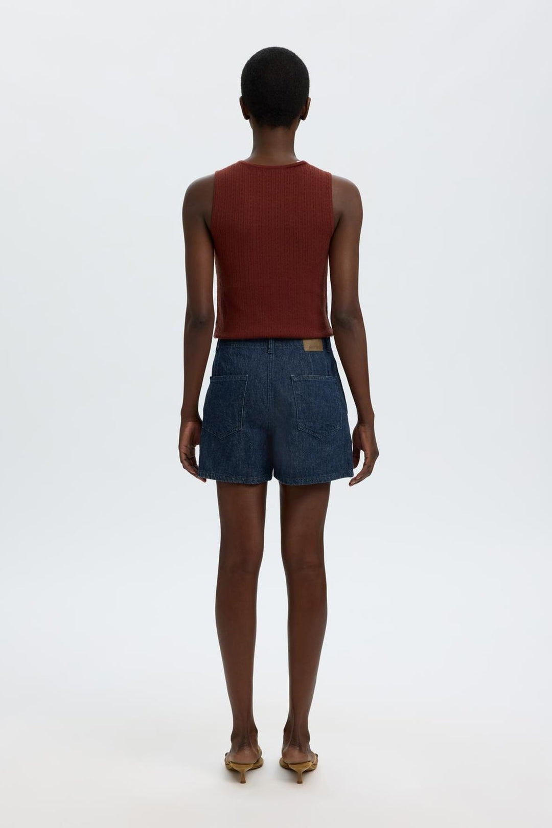 Selected Femme - Shorts - Dark blue denim - Hanny