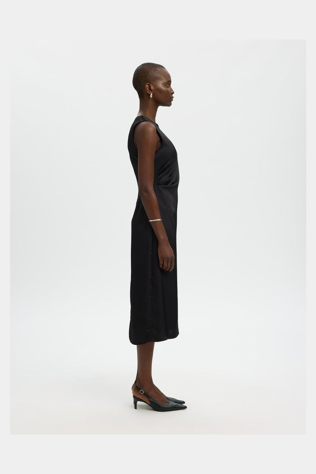 Selected Femme - Kjole - Sort - Chloe