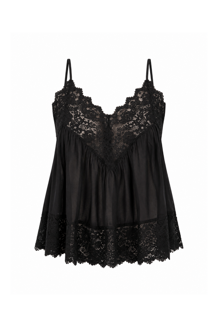Sassy Copenhagen - Top - Sort - Elenor