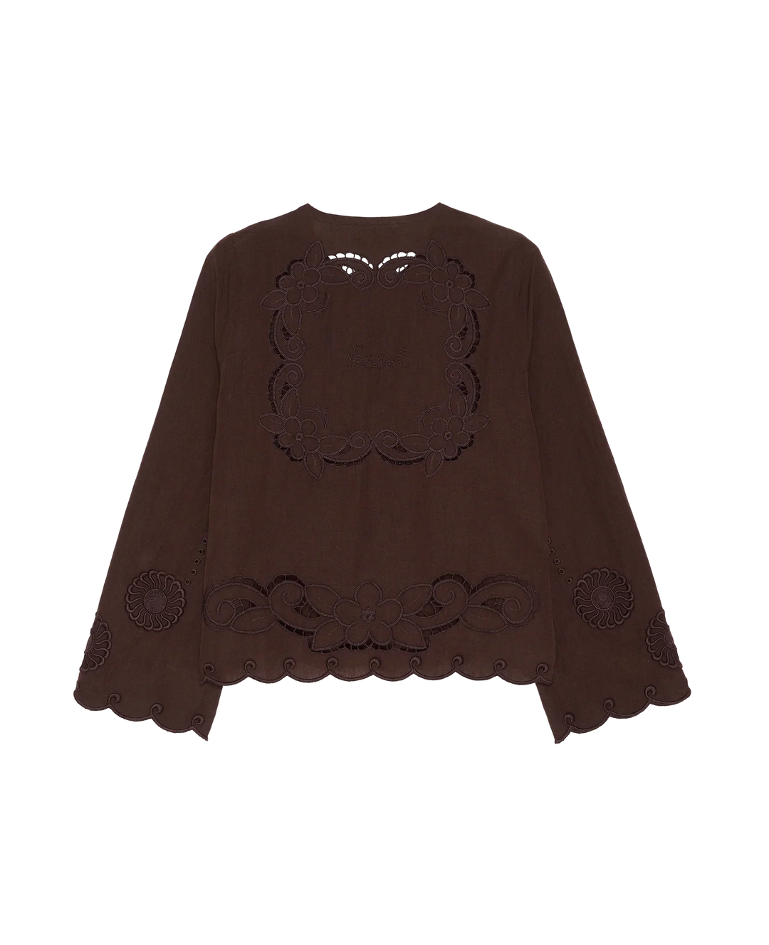 Sissel Edelbo - Skjorte - Seal Brown - Ester