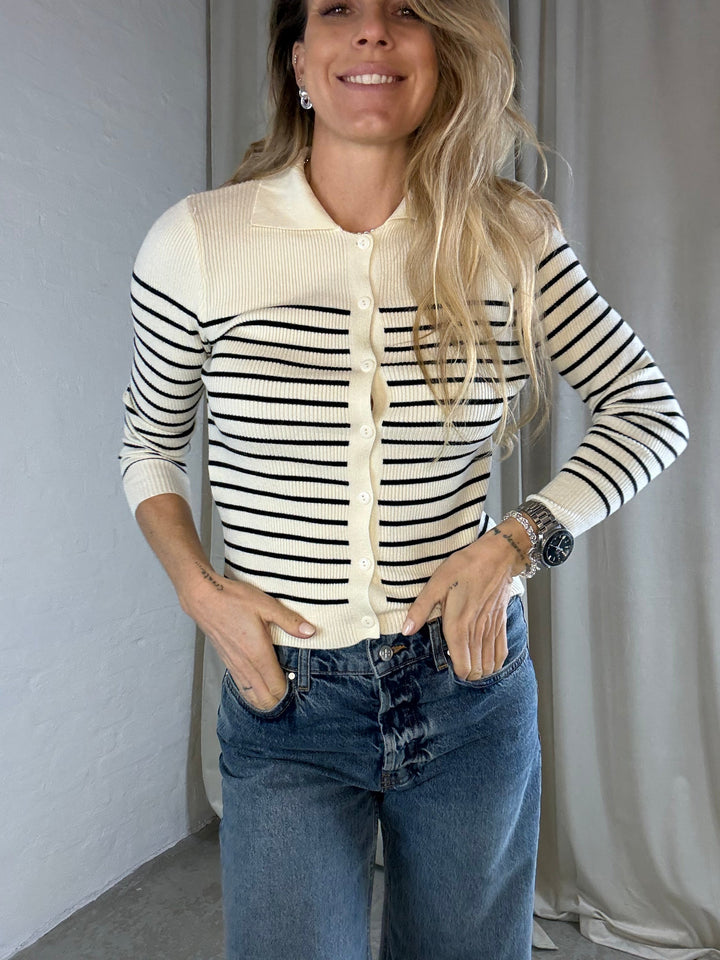 Sassy Copenhagen - Cardigan - Creme - Alma